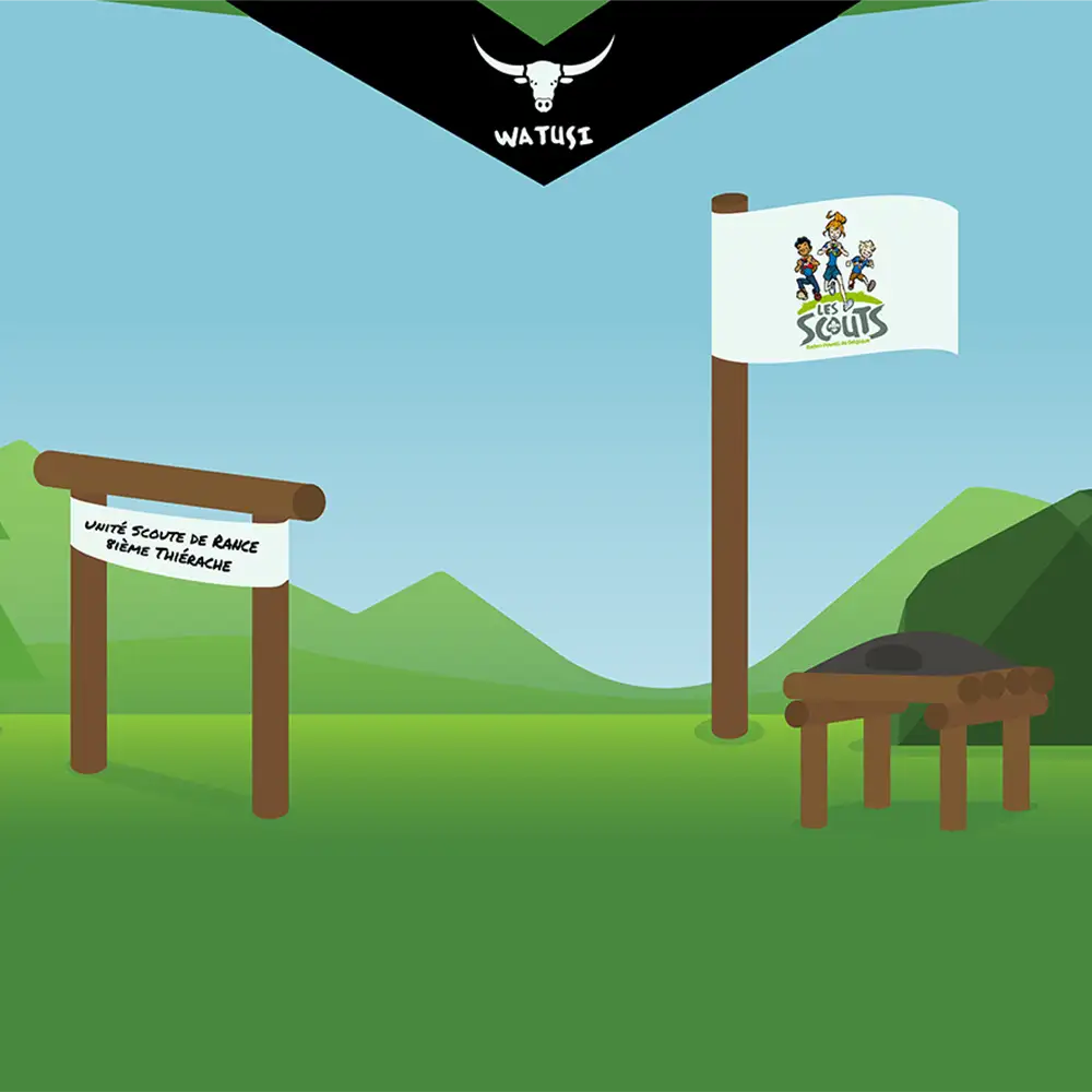 Site web sur une unité scoute